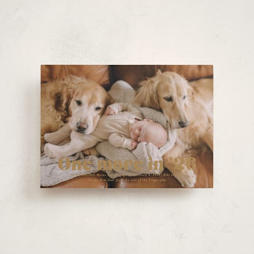 This is a butterscotch babys first christmas with standard by Jackie Crawford called there is one more printing on signature in postcard