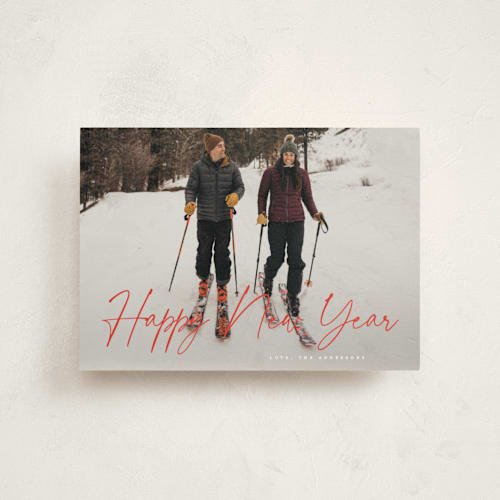 This is a berry christmas postcards with standard by MC Designs called adorn printing on signature in postcard