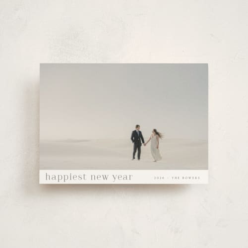 This is a pear christmas postcards with standard by Design Lotus called minimalist delight printing on signature in postcard