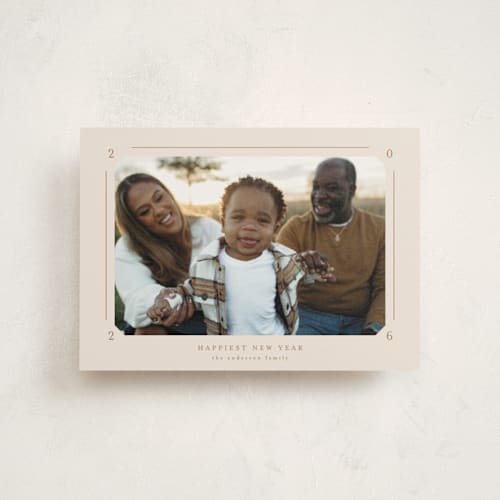 This is a vanilla christmas postcards with standard by Claudia Orengo called photo album printing on signature in postcard