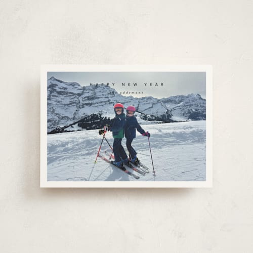 This is a ink christmas postcards with standard by Lucrecia Caporale called timeless charm printing on signature in postcard
