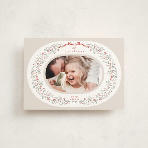 This is a dove christmas postcards with standard by Karidy Walker called chantilly printing on signature in postcard