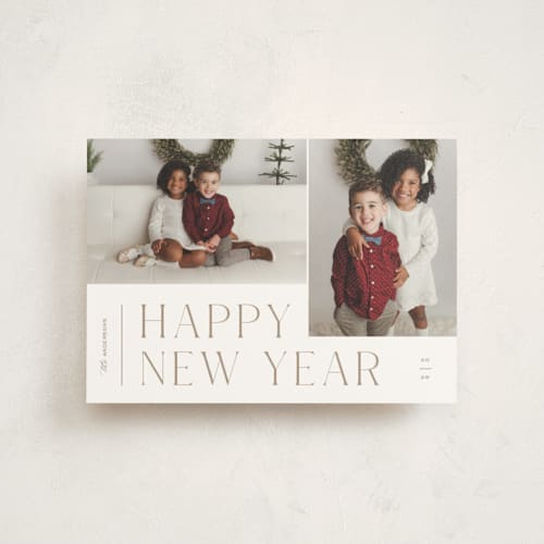This is a cocoa christmas postcards with standard by Pixel and Hank called pair printing on signature in postcard