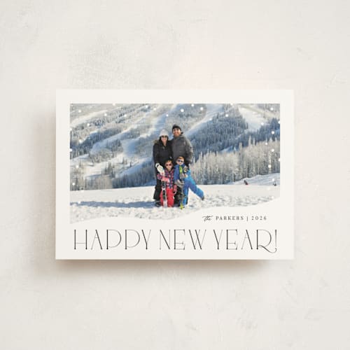 This is a ink christmas postcards with standard by Olivia Raufman called snow what fun printing on signature in postcard