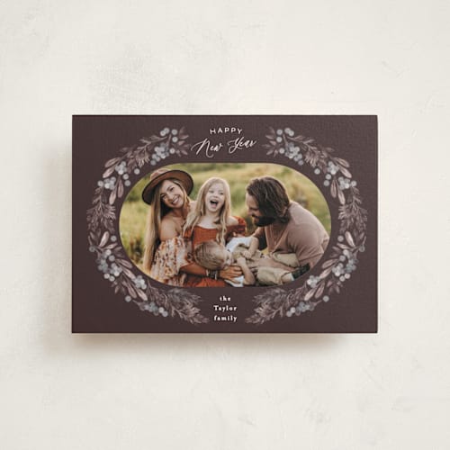 This is a twilight christmas postcards with standard by Alethea and Ruth called christmas blessing branches printing on signature in postcard