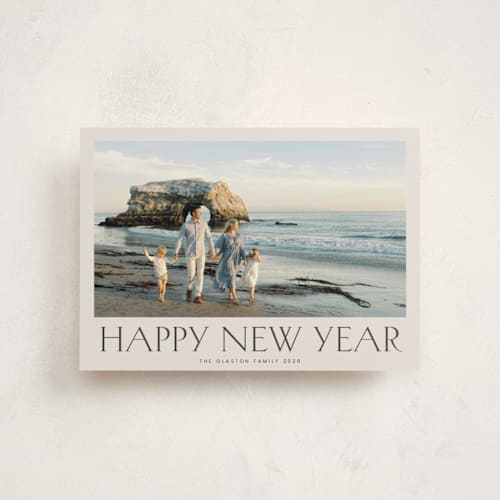 This is a parchment christmas postcards with standard by Nicole Walsh called headliner printing on signature in postcard