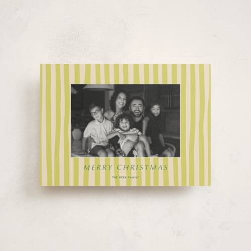 This is a halo christmas postcards with standard by Alicia Schultz called soft ambience printing on signature in postcard