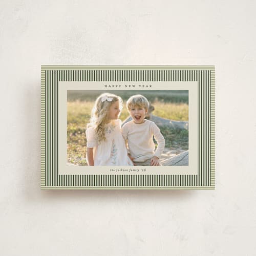 This is a spruce christmas postcards with standard by Carolyn Nicks called chickadee printing on signature in postcard