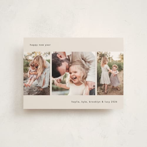 This is a eggnog christmas postcards with standard by Mary Kay Garttmeier called merry little moments printing on signature in postcard