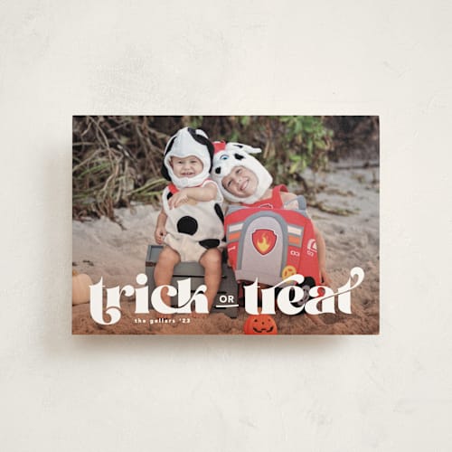 This is a pumpkin pie halloween party invitations cards with standard by Creo Study called vintage halloween printing on signature in postcard