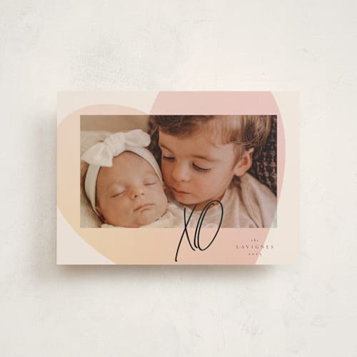 This is a rose valentine postcards with standard by letterfix called full heart printing on signature in postcard