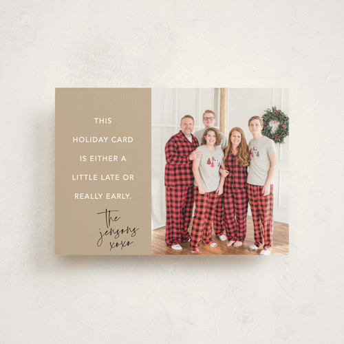 This is a latte valentine postcards with standard by Louise Kay called holiday anytime printing on signature in postcard