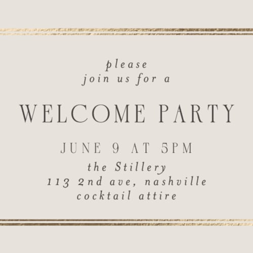 This is a champagne enclosure cards with foil pressed by Nicole Walsh called grace printing on signature in mini