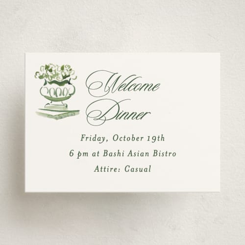 This is a sap enclosure cards with standard by Becky Nimoy called gates and pillars printing on signature in mini