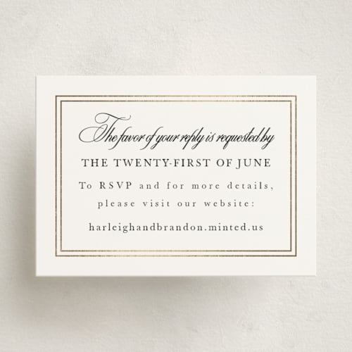 This is a snow enclosure cards with foil pressed by Sarah Brown called traditionalist printing on signature in mini