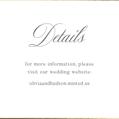 This is a pearl enclosure cards with foil pressed by Nicole Walsh called classic elegance printing on signature in mini