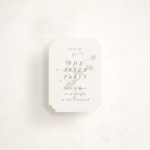 This is a fawn enclosure cards with standard by AK Graphics called autumnal printing on signature in mini