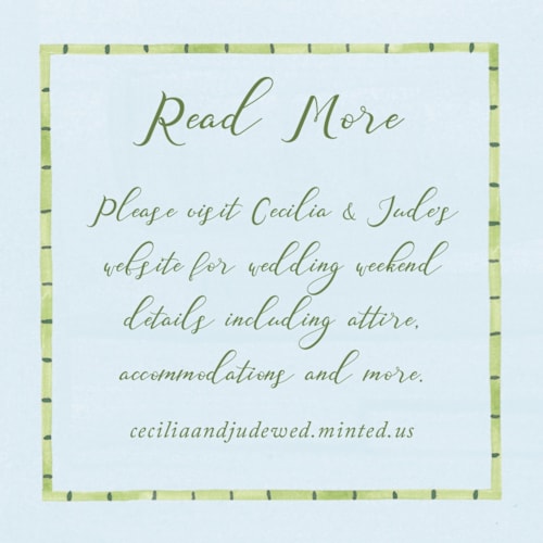 This is a celeste enclosure cards with standard by Pati Cascino called alento printing on signature in mini