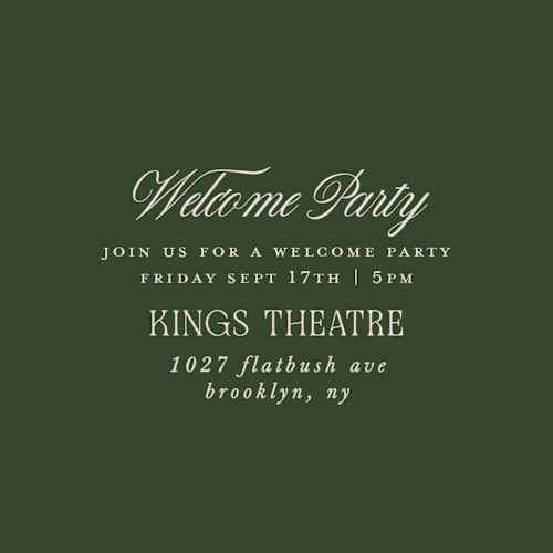 This is a moss enclosure cards with standard by Kelly Watkins called literary printing on signature in mini