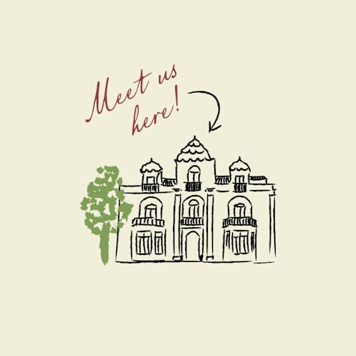 This is a champagne enclosure cards with standard by Helena Vitto called vintage lovers printing on signature in mini