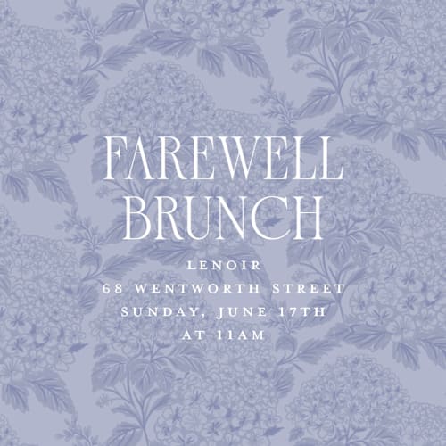 This is a periwinkle enclosure cards with standard by Jenna Holcomb called southern charm toile printing on signature in mini