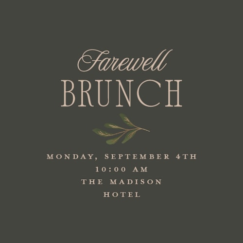 This is a noir enclosure cards with foil pressed by Randi Cirelli called emilie printing on signature in mini