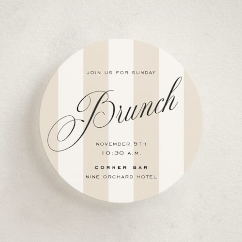 This is a almond enclosure cards with standard by Eric Clegg called modern romance printing on signature in mini