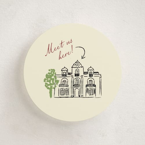 This is a champagne enclosure cards with standard by Helena Vitto called vintage lovers printing on signature in mini