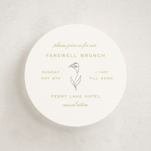 This is a avocado enclosure cards with foil pressed by Ani Somi called calia printing on signature in mini