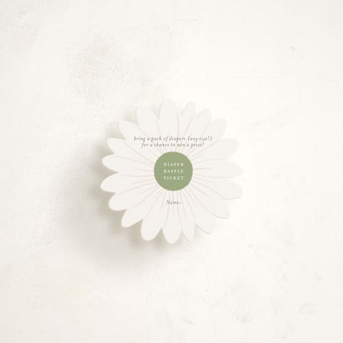 This is a blush enclosure cards with standard by Paper Raven Co. called dainty garden printing on signature in mini