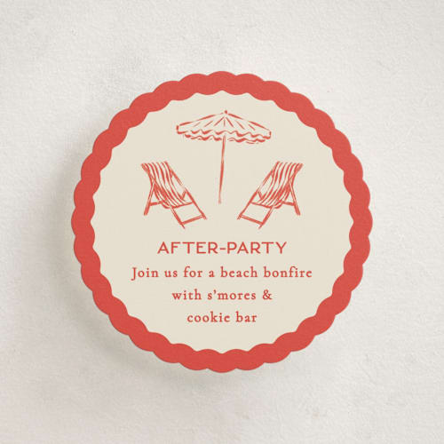 This is a lobster enclosure cards with standard by Jackie Crawford called kitty hawk printing on signature in mini