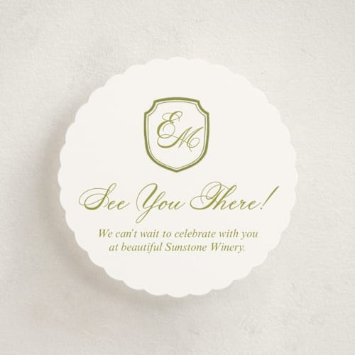 This is a cream enclosure cards with standard by Nicole Dragomir called wild berry watercolor printing on signature in mini