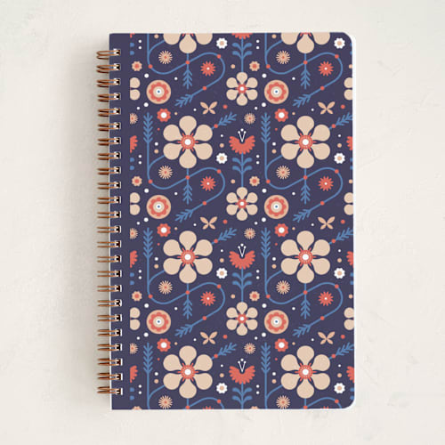 This is a poppy journals with standard by Kristen Smith called dancing poppies printing on premium cover stock in standard