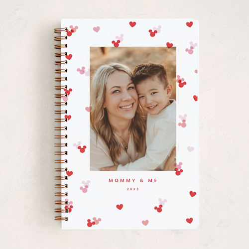 This is a candy journals with standard by Ellen Schlegelmilch called disney's mickey confetti printing on premium cover stock in notebook