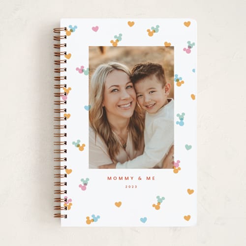 This is a dandelion journals with standard by Ellen Schlegelmilch called disney's mickey confetti printing on premium cover stock in notebook