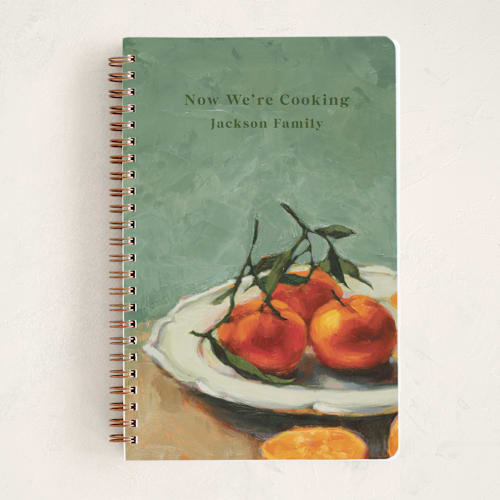 This is a clementine journals with standard by Wendy Keller called clementine printing on premium cover stock in notebook