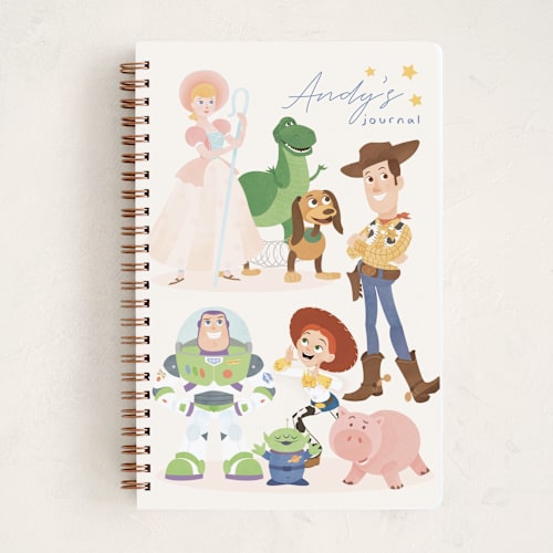 This is a cupcake journals with standard by Sabrin Deirani called disney and pixar's toy story friendship printing on premium cover stock in notebook