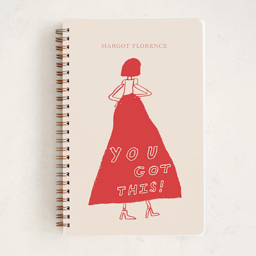 This is a power red journals with standard by Elliot Stokes called you got this printing on premium cover stock in notebook