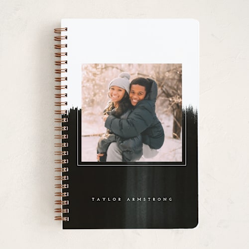 This is a raven journals with standard by Kate Ahn called high contrast printing on premium cover stock in notebook