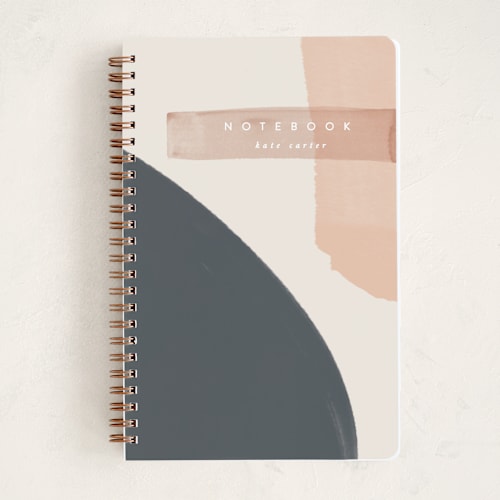 This is a navy journals with standard by Creo Study called moody sunset printing on premium cover stock in notebook