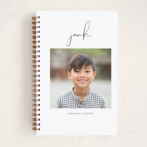This is a midnight journals with standard by Lehan Veenker called just me printing on premium cover stock in notebook