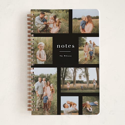 This is a pepper journals with standard by Jennifer Wick called editorial printing on premium cover stock in notebook