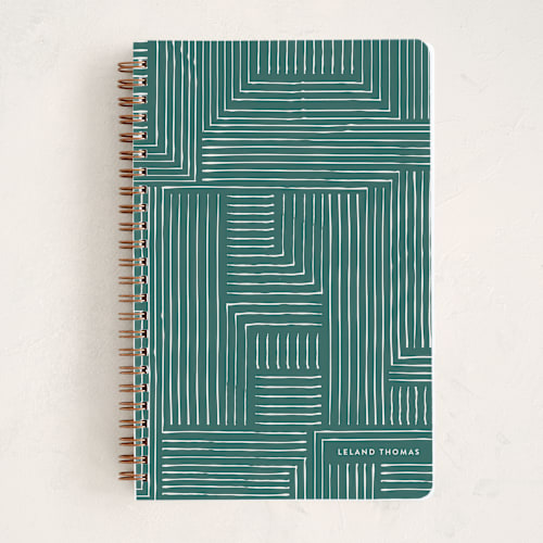 This is a evergreen journals with standard by Anelle Mostert called pattern play printing on premium cover stock in notebook