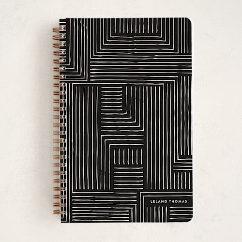 This is a ink journals with standard by Anelle Mostert called pattern play printing on premium cover stock in notebook