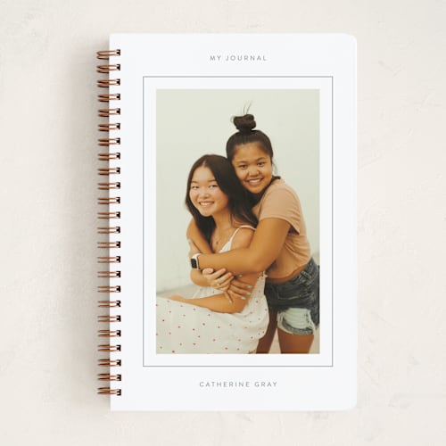 This is a neptune journals with standard by Kristel called framed journal printing on premium cover stock in notebook