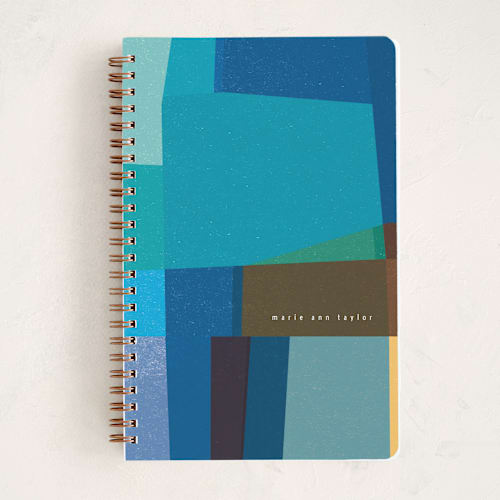 This is a denim journals with standard by Sumak Studio called fabulous colors printing on premium cover stock in notebook