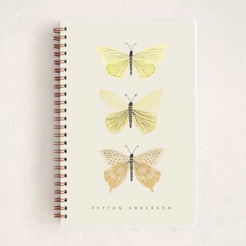 This is a daffodil journals with standard by Karidy Walker called butterfly collection printing on premium cover stock in notebook