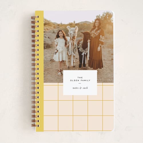 This is a lemon journals with standard by Annie Clark called field notes printing on premium cover stock in notebook