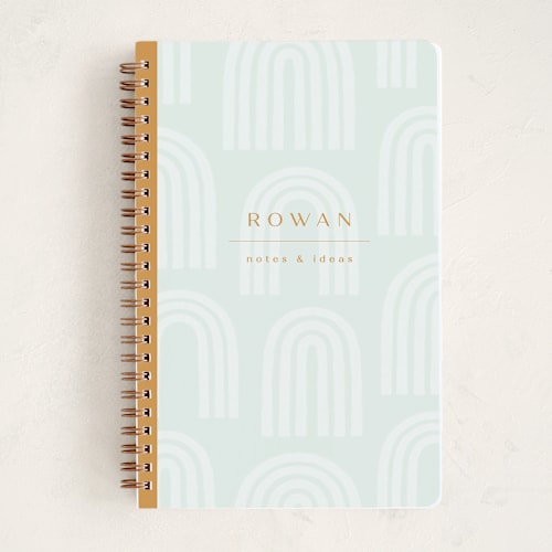 This is a mint journals with standard by Owl and Toad called rainbows printing on premium cover stock in notebook