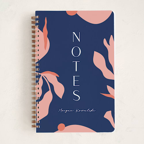 This is a bluebell journals with standard by Olivia Raufman called bright note printing on premium cover stock in notebook